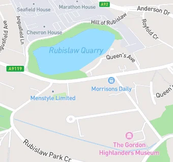 map for MORRISONS DAILY - QUEENS ROAD