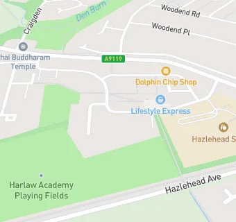 map for HAZLEHEAD AFTER SCHOOL CLUB