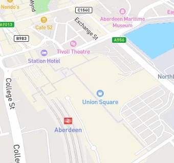 map for LEONARDO HOTEL ABERDEEN