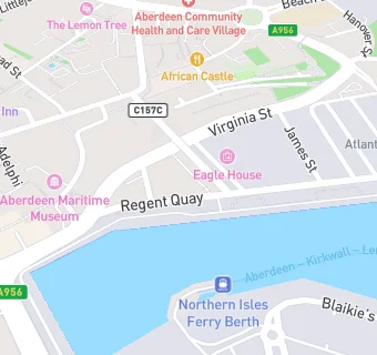 map for REGENT BRIDGE BAR