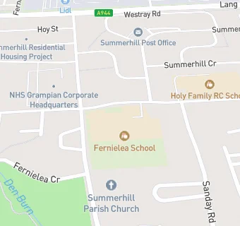 map for Fernielea School