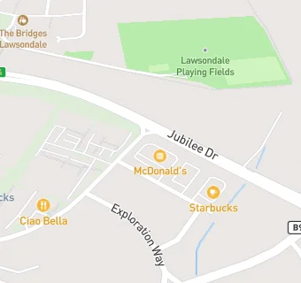 map for McDonalds Restaurant