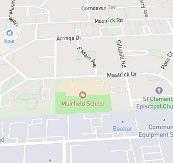 map for Muirfield School