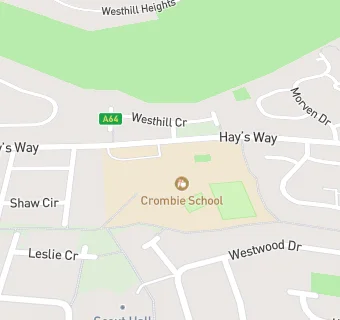 map for Crombie School Nursery