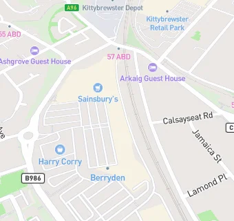 map for Lloyds Pharmacy (Sainsbury's Superstore, Aberdeen)