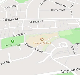 map for Cornhill School