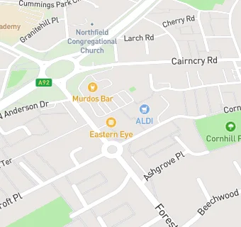 map for CAIRNCRY COMMUNITY CENTRE