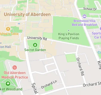 map for ABERDEEN UNIVERSITY STUDENTS' ASSOCIATION