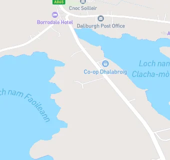 map for South Uist Medical Practice (Isle of South Uist)