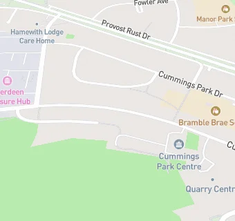 map for CUMMINGS PARK CENTRE CAFE