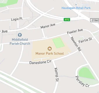 map for Manor Park School