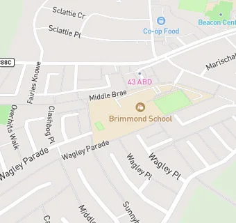 map for Brimmond School