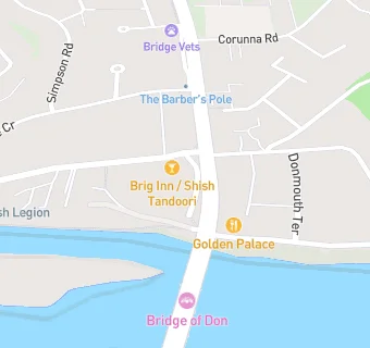 map for BRIG INN / SHISH TANDOORI