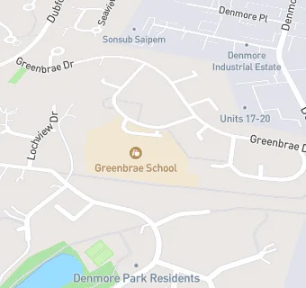 map for Greenbrae School