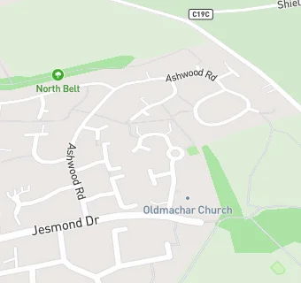 map for OLDMACHAR CHURCH