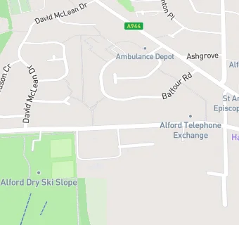 map for Alford Community Campus