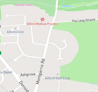 map for Alford Golf Club