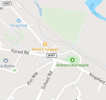 map for John Ross (Chemists) Ltd (Kintore)