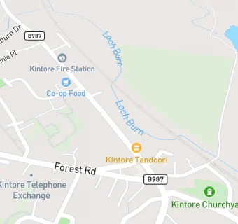 map for Kintore Tandoori