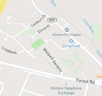 map for Inverurie Medical Group (Kintore Medical Centre)