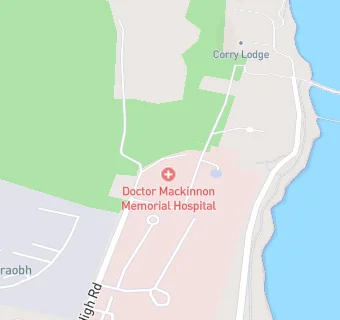 map for Dr MacKinnon Memorial Hospital