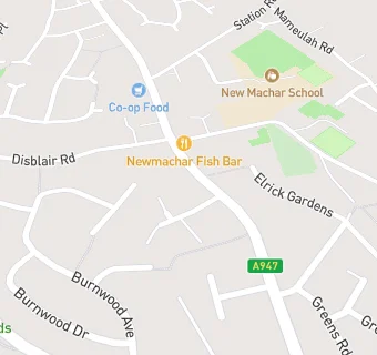 map for Newmachar Fish Bar