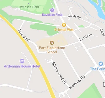 map for Port Elphinstone Primary School