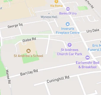 map for St Andrew's School