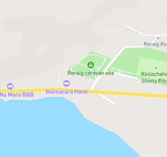 map for Balmacara Hotel,