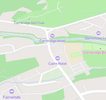 map for Cairn Hotel