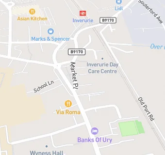 map for Market Place Nursery