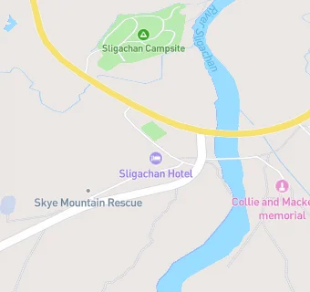 map for Sligachan Hotel