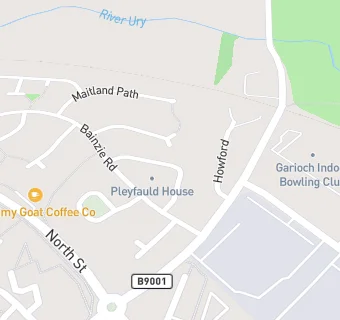 map for Gordon Dementia Services