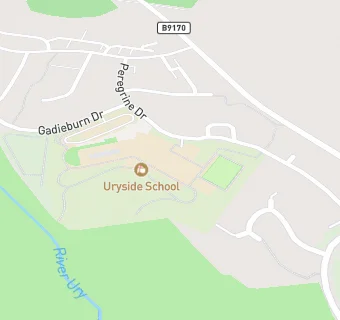 map for Uryside School