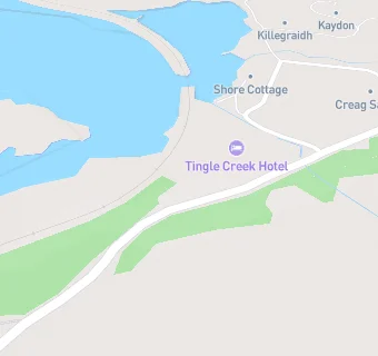 map for Tingle Creek Hotel