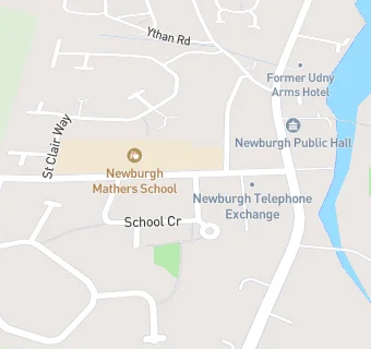 map for Newburgh Mathers School