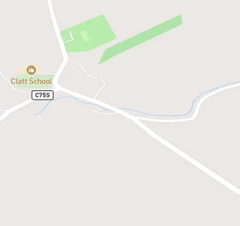 map for Clatt Primary School