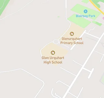 map for Glen Urquhart High School