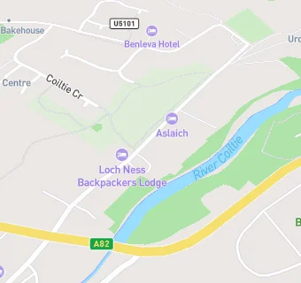 map for Aslaich Bed & Breakfast