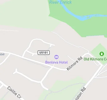 map for Benleva Hotel