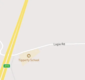 map for Tipperty Primary School