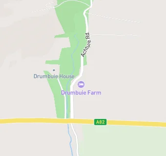 map for Drumbuie Farm