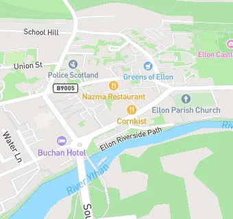 map for Ellon Fish Shop