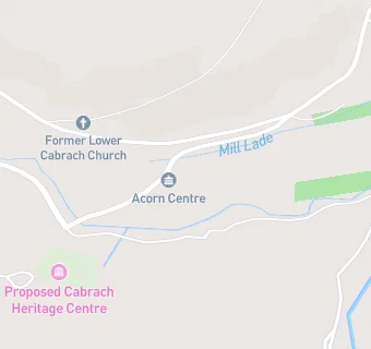 map for Cabrach Community Association