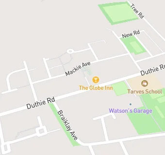 map for Tarves School Nursery