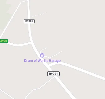 map for Drum Of Wartle Filling Station