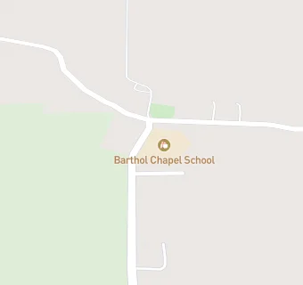 map for Barthol Chapel School