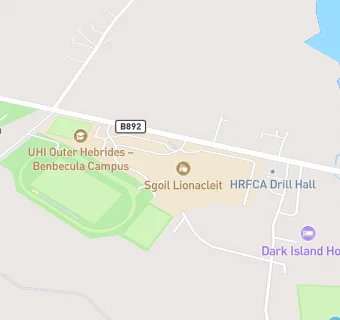 map for Sgoil Lionacleit