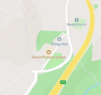 map for Daviot Primary School