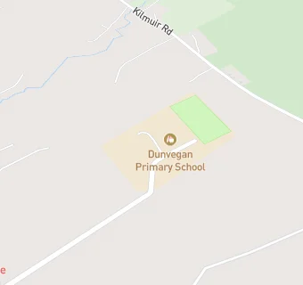 map for Dunvegan Primary School